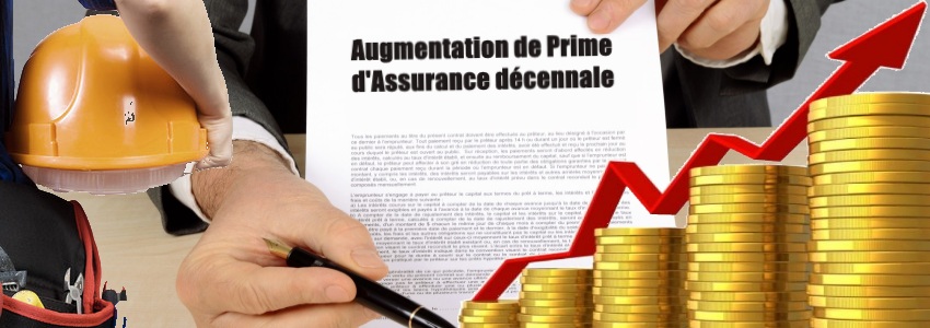  Assurance décennale augmentation de prime