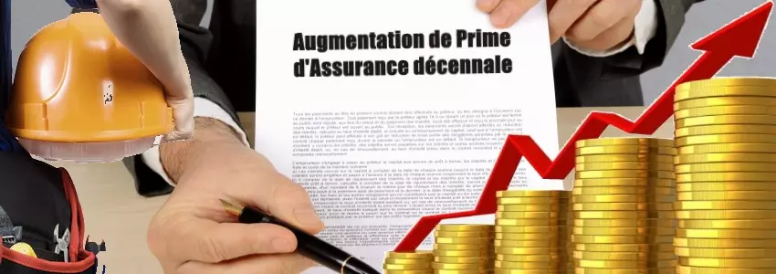 Garantie décennale augmentation de prime